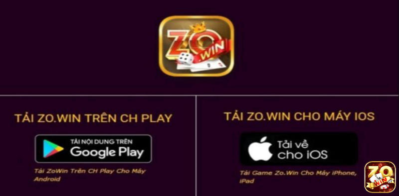 ZOWIN - CỔNG GAME ZOWIN - SÒNG BÀI ZOWIN